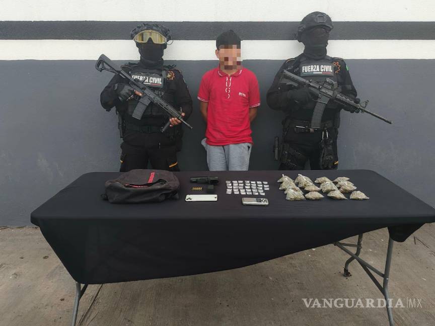 Detienen a seis generadores de violencia, entre ellos un adolescente, en Nuevo León