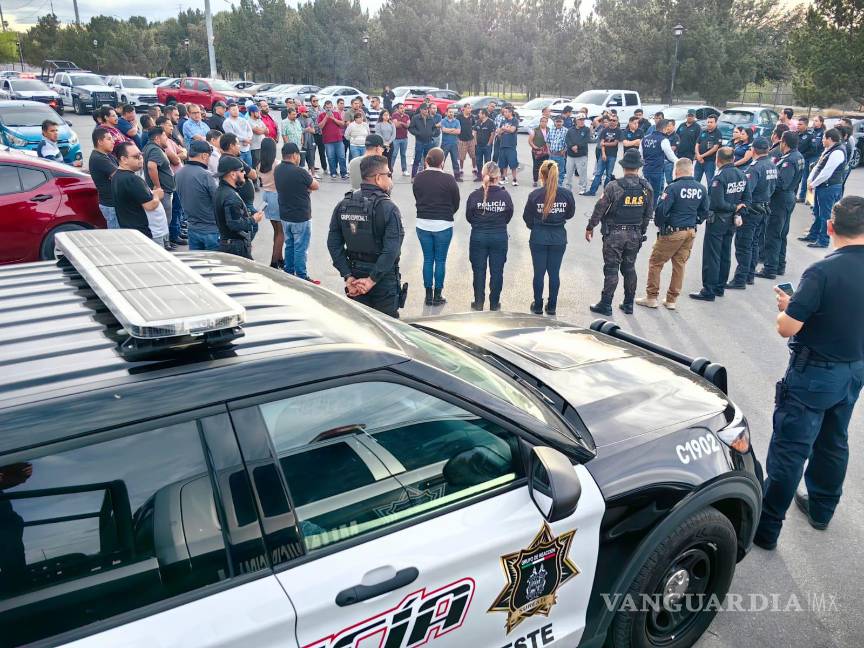 $!Poco más de 53 colonias han sido visitadas por elementos de seguridad del municipio de Saltillo.