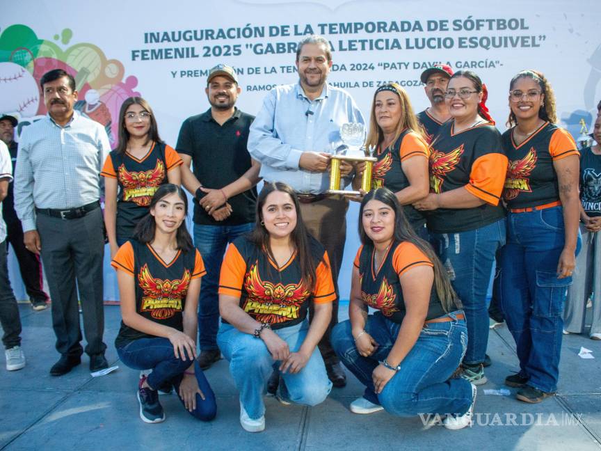 $!Cuarenta equipos distribuidos en seis categorías participarán en la temporada 2025, fortaleciendo la práctica del softbol femenil en el municipio.