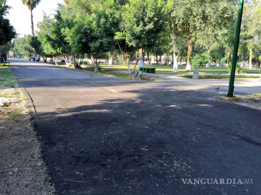 $!Entregan primera etapa de rehabilitación del bosque Venustiano Carranza de Torreón