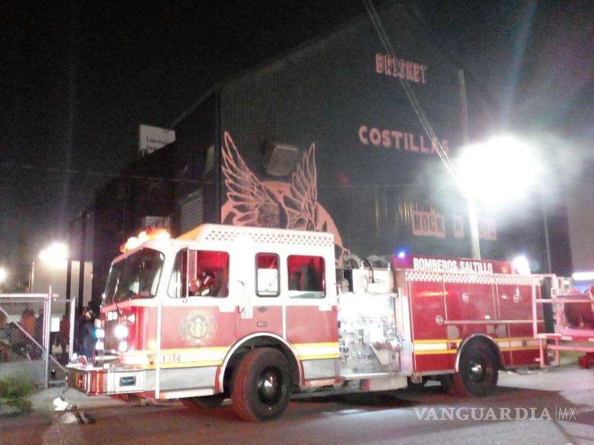 Se incendia restaurante al norte de Saltillo