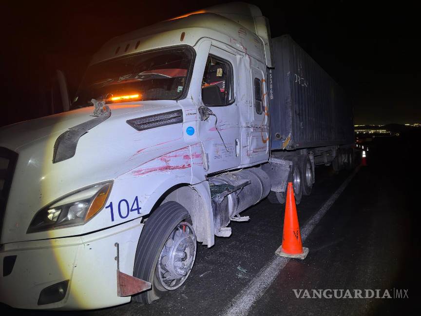 $!El choque ocurrió en el kilómetro 31 del Libramiento Norponiente, cerca de la medianoche.
