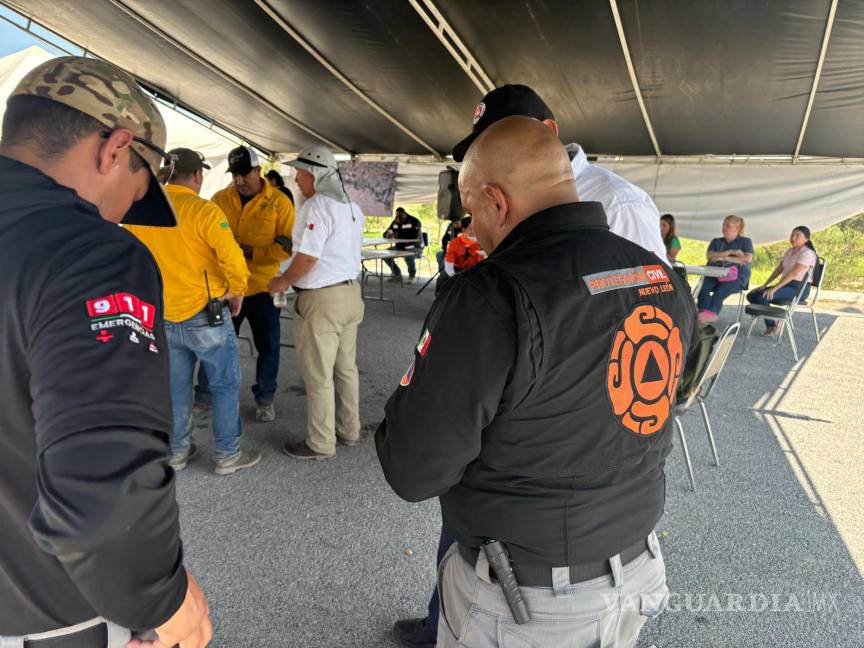 Refuerzan elementos de PCNL búsqueda de cuerpo en río de Ramos Arizpe, en Coahuila