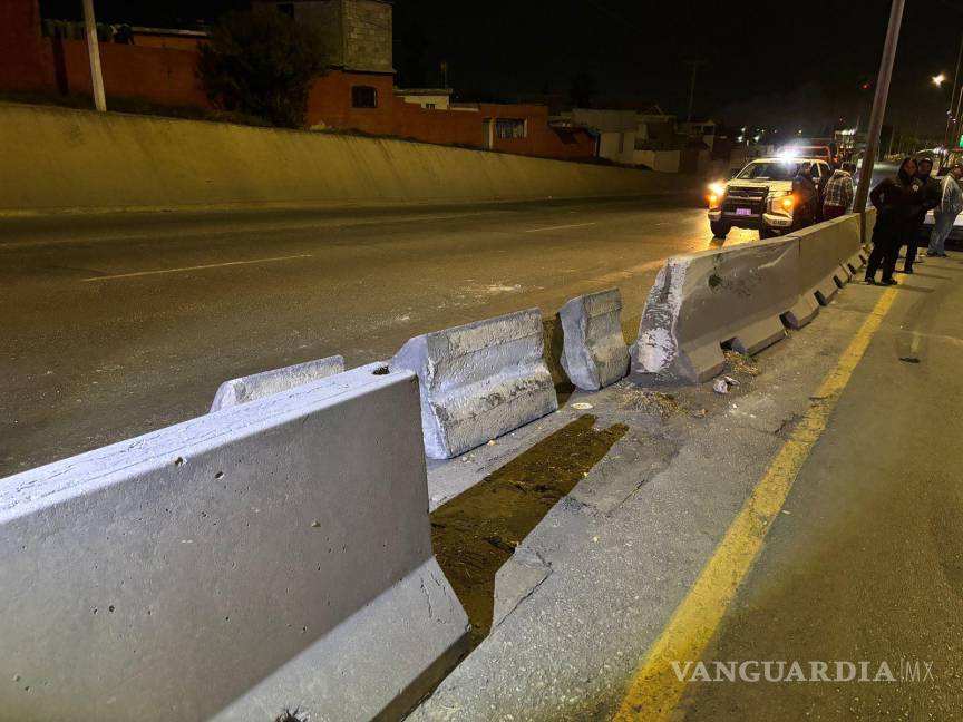 $!Las ballenas desplazadas por el impacto fueron recolocadas por una grúa en el sitio.