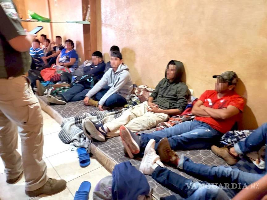 $!Encuentran 21 migrantes centroamericanos en casa de Tamaulipas