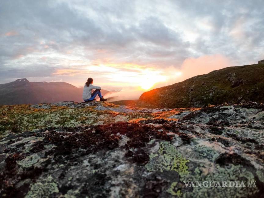 $!Atardecer en la montaña Trollheimen, en Todalen.