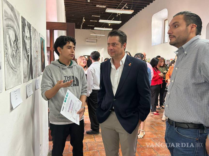 $!Autoridades estatales inauguraron la exposición en el Museo Coahuila y Texas.