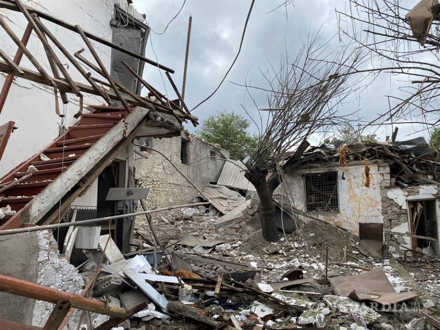 $!Nagorno Karabaj es escenario de desastre humanitario debido a bombardeos azerbaiyanos