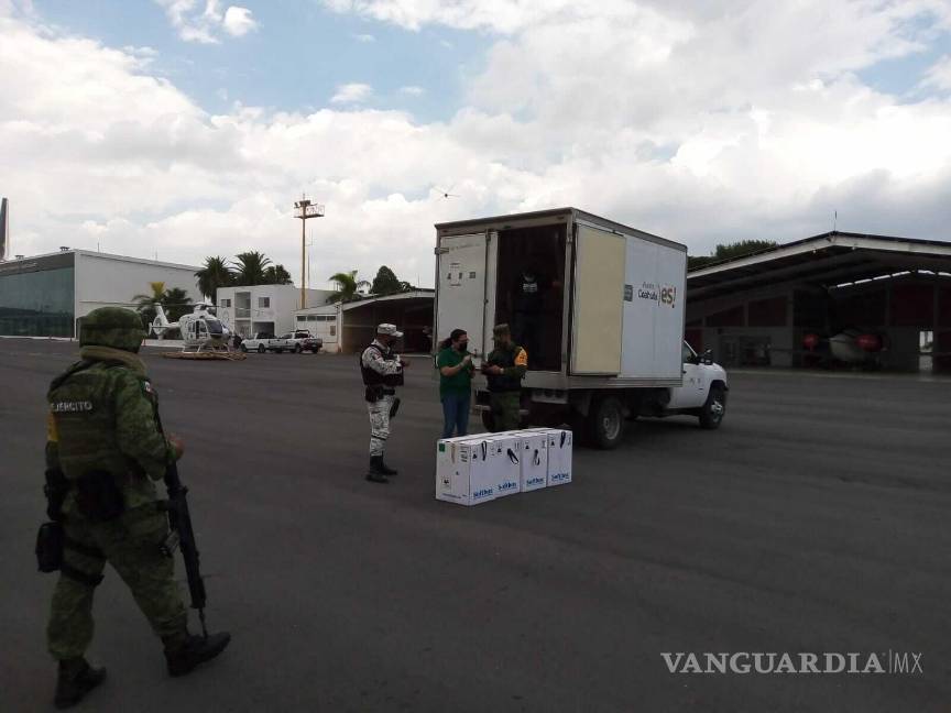 $!Arriban a Coahuila 187 mil vacunas de Pfizer; 50 mil serían para Saltillo