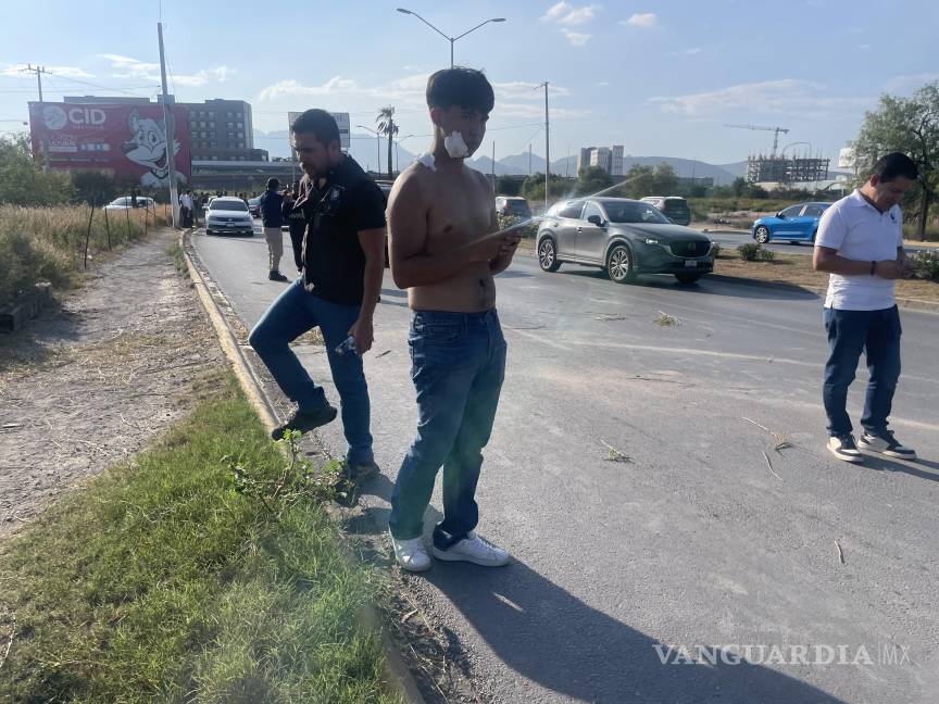 Migrante hondureño provoca choque múltiple en Saltillo tras robar vehículo de su patrón