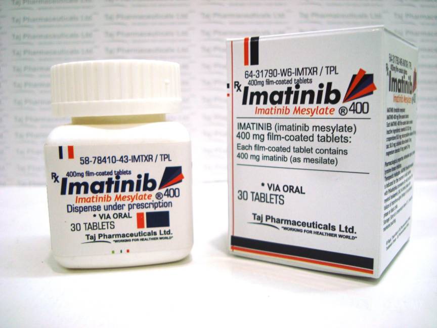 $!El imatinib usado en algunos tipos de cáncer es uno de los medicamentos que la OMS autorizó para ser usado en personas enfermas de COVID-19. Panorama Online
