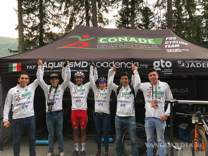 $!Atleta mexicano alcanza histórico lugar en el Mundial de Ciclismo en Suiza