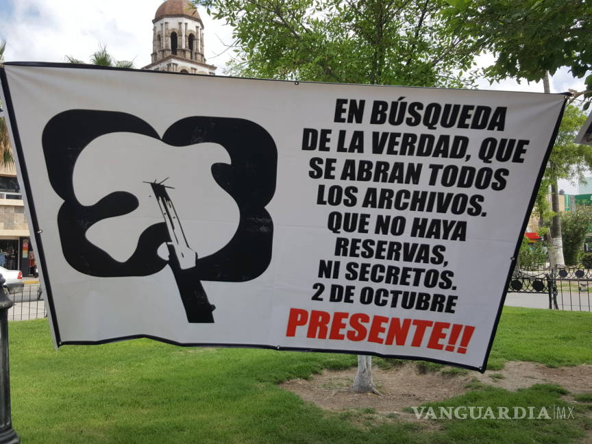 $!Ni perdón, ni olvido: Guadalupe Céspedes, sobreviviente de Tlatelolco