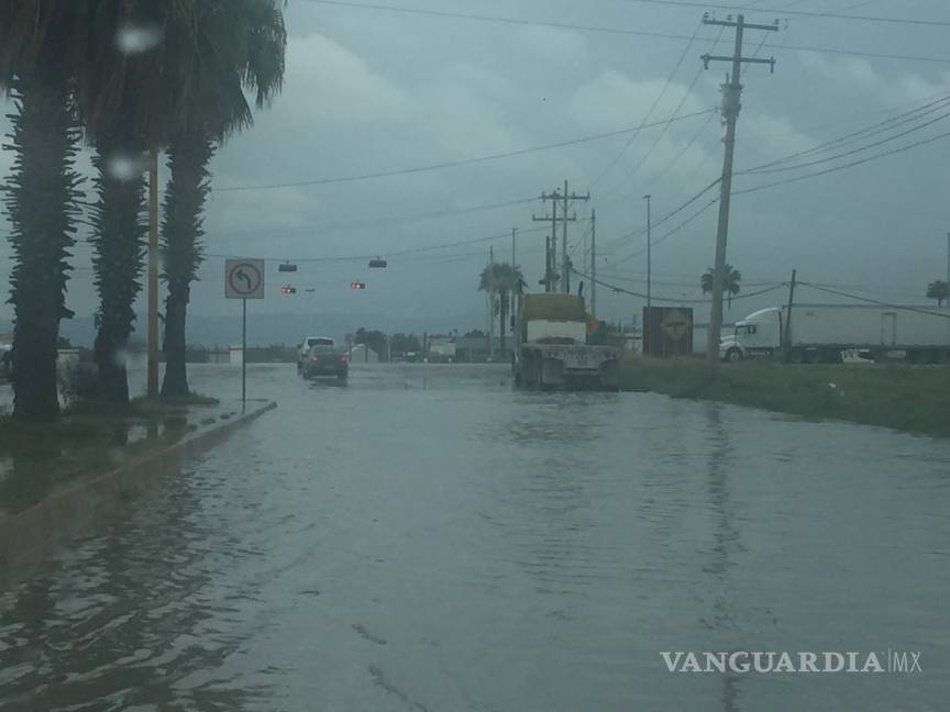 $!Lluvias ‘encharcan’ al municipio de Torreón