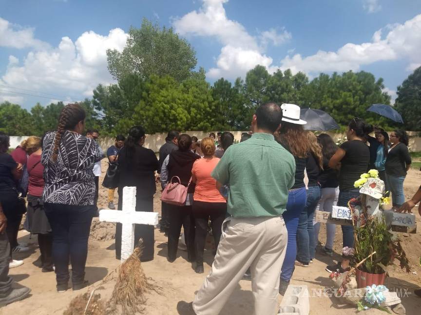 $!Acreditan detención de feminicida de Claudia Iveth; hoy sepultaron a la jovencita de 15 años en Saltillo