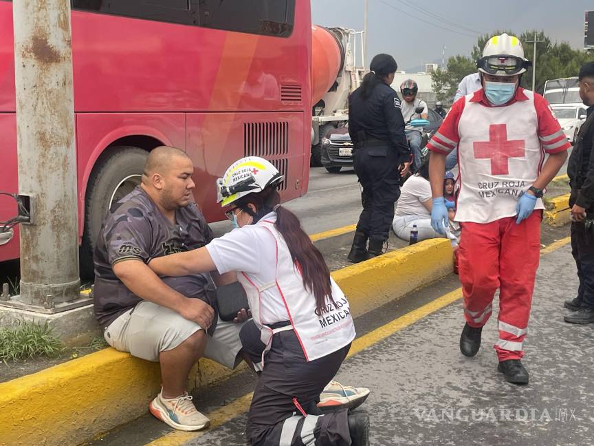 Niña de 8 años resulta herida en choque presuntamente causado por su madre en Saltillo
