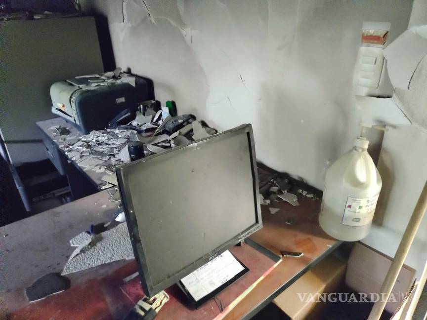 $!Debido a que los daños no se extendieron al Centro de Salud, sigue abierto al público operando como normalmente.