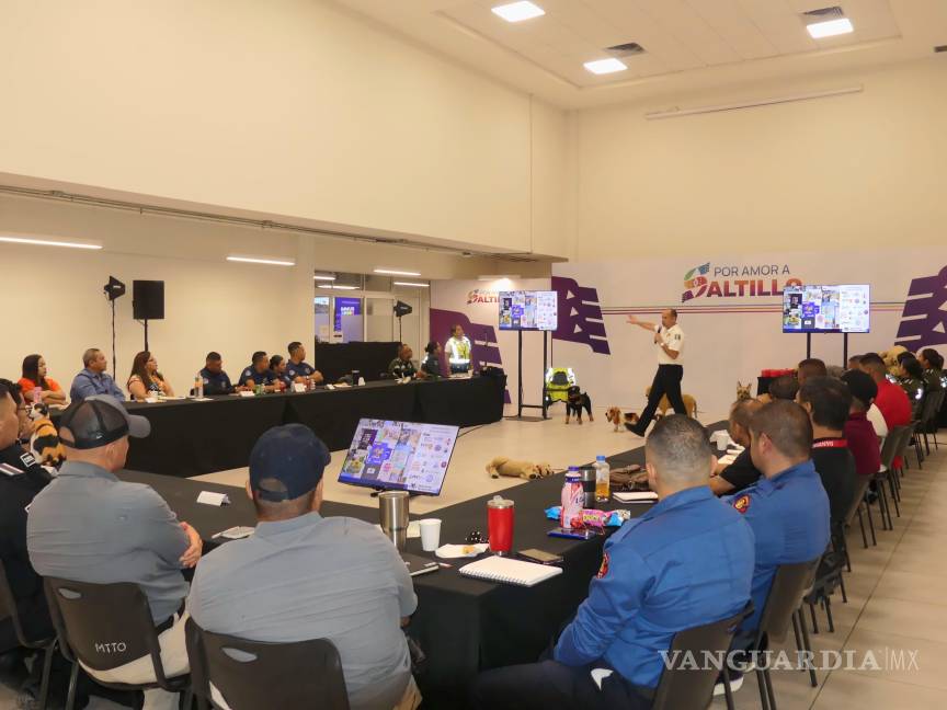 $!Con esta capacitación, Saltillo se convierte en la primera ciudad del Noreste de México en formar a su personal de seguridad para responder ante emergencias que involucren a seres sintientes.