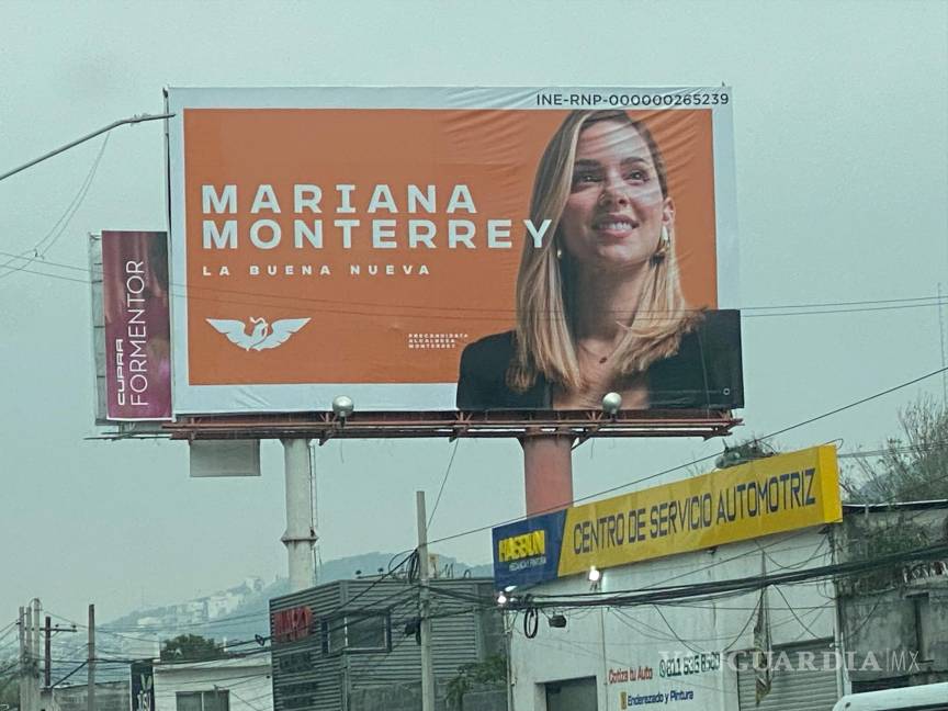 $!Mariana Rodríguez, candidata de Movimiento Ciudadano a la alcaldía de Monterrey.