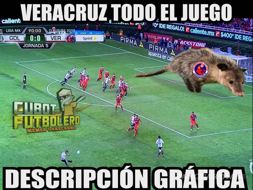 $!Los memes del Chivas vs Veracruz