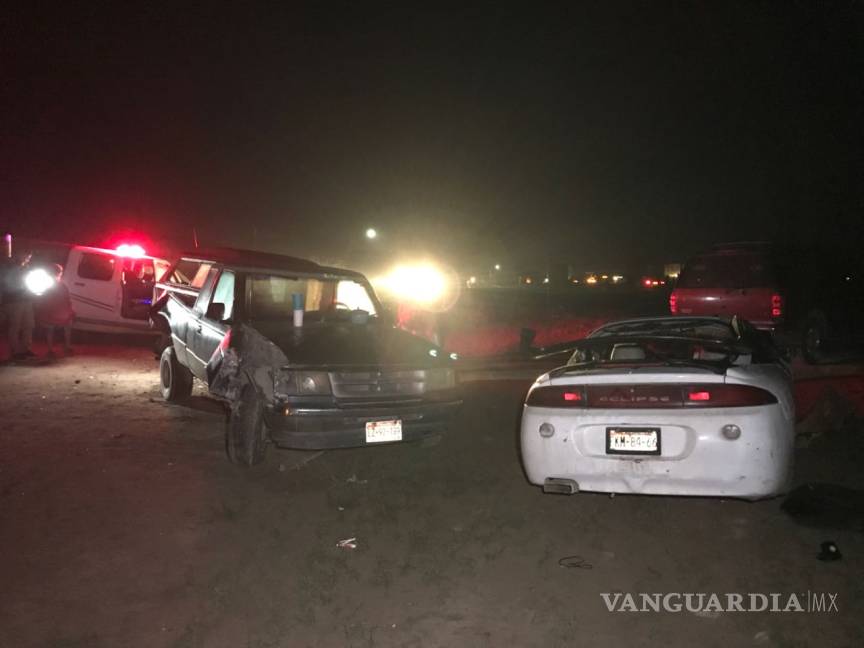 $!Ebrio conductor provoca volcadura en la carretera Saltillo-Torreón; hay dos lesionados