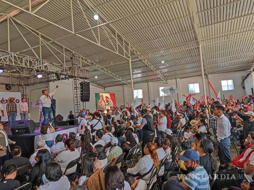 $!Ni dinero ni espectaculares; tengo propuestas: Monreal a militantes