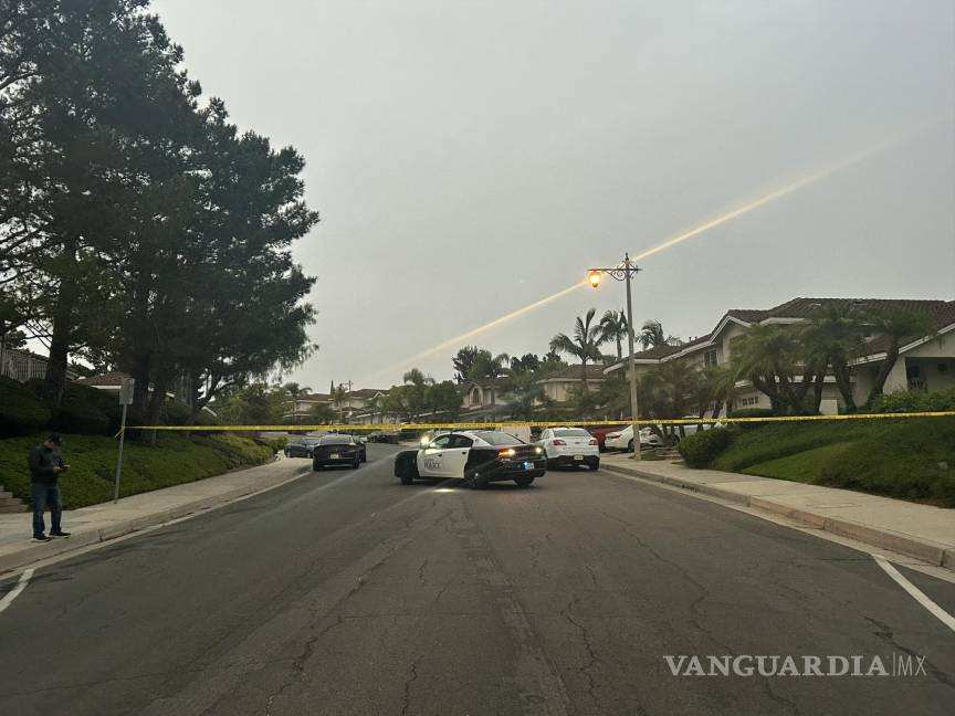 $!La mujer murió en el lugar del incidente en el acaudalado vecindario de Anaheim Hills