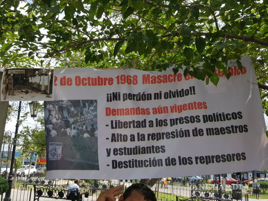 $!Ni perdón, ni olvido: Guadalupe Céspedes, sobreviviente de Tlatelolco