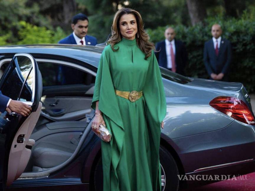 $!De origen palestino, la reina Rania de Jordania calificó a Occidente de “cómplice” de los bombardeos en Gaza.