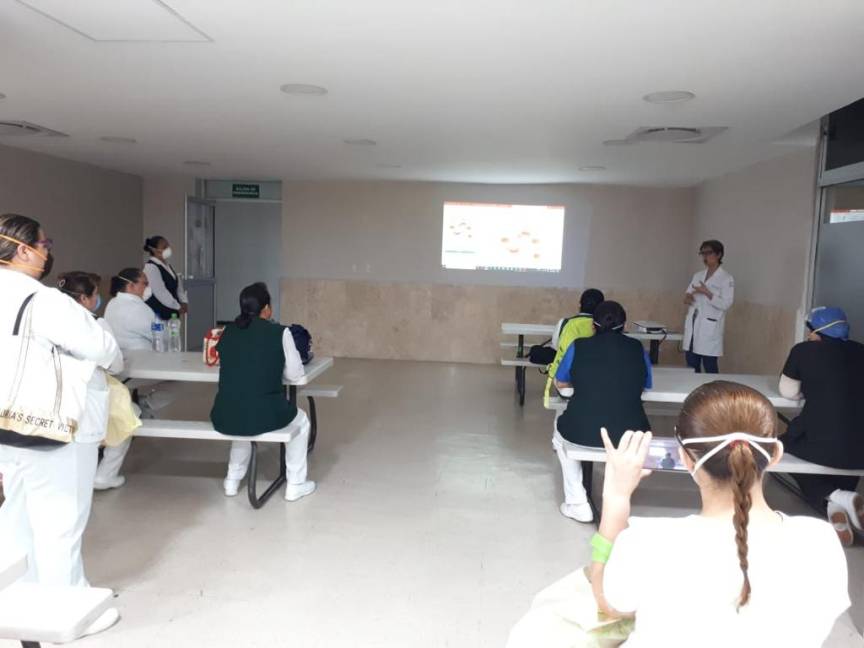 $!Inicia sanitización de la clínica 7 del IMSS en Monclova