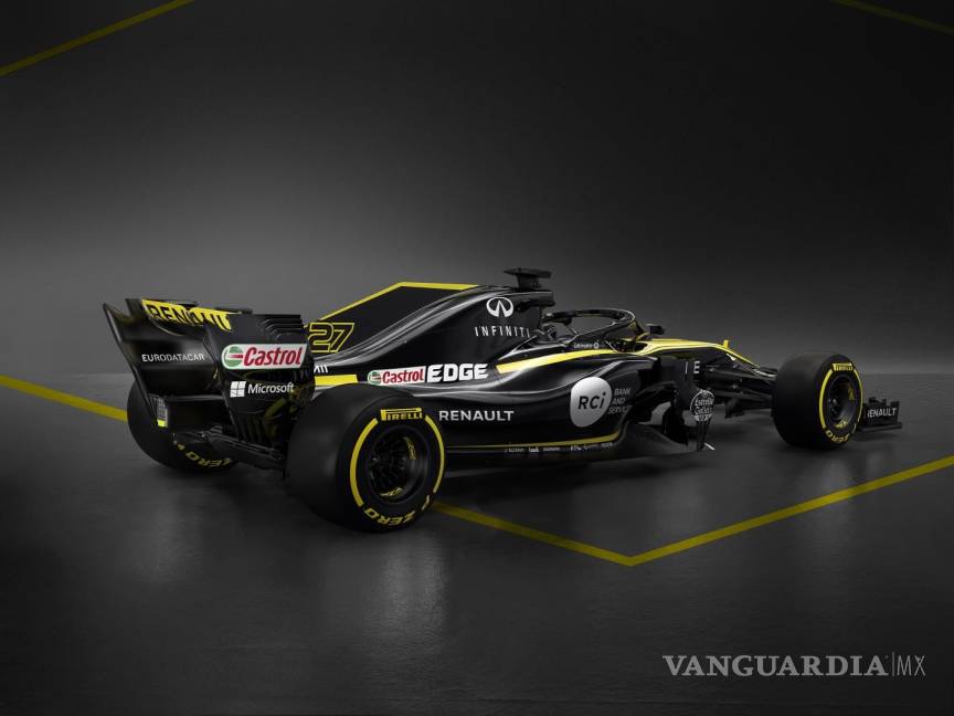 $!R.S. 18, coche con el que Renault busca el campeonato F1 2018