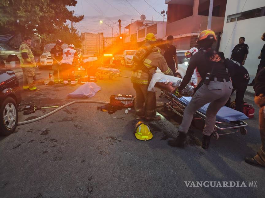 Dos menores mueren durante incendio en vivienda del centro de San Pedro, Nuevo León
