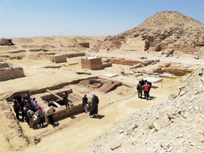 $!Descubren 'mina de oro de información' en torre egipcia; revelaría ‘secretos’ de faraones