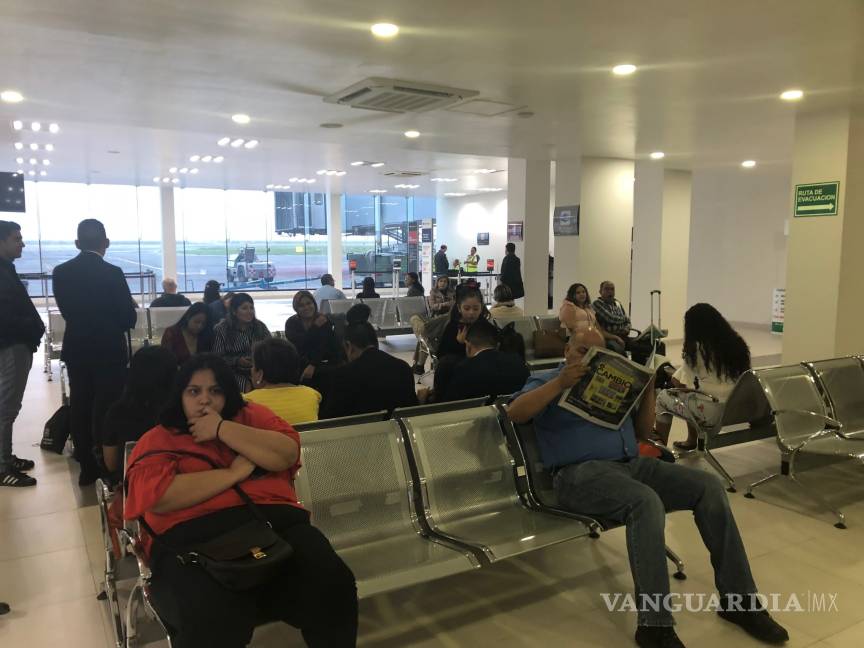 $!Se atrasa vuelo de Aeroméxico a Saltillo por condiciones climatológicas