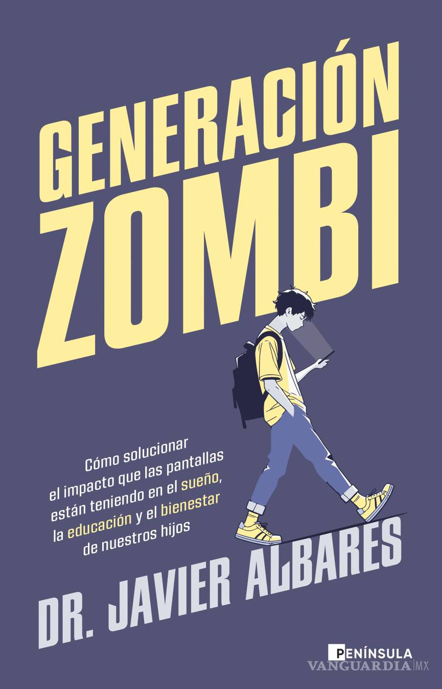 $!El libro 'Generación Zombi' explica a los padres cómo afrontar la adicción al móvil, que según el Dr. Albares, amenaza el futuro de las nuevas generaciones.