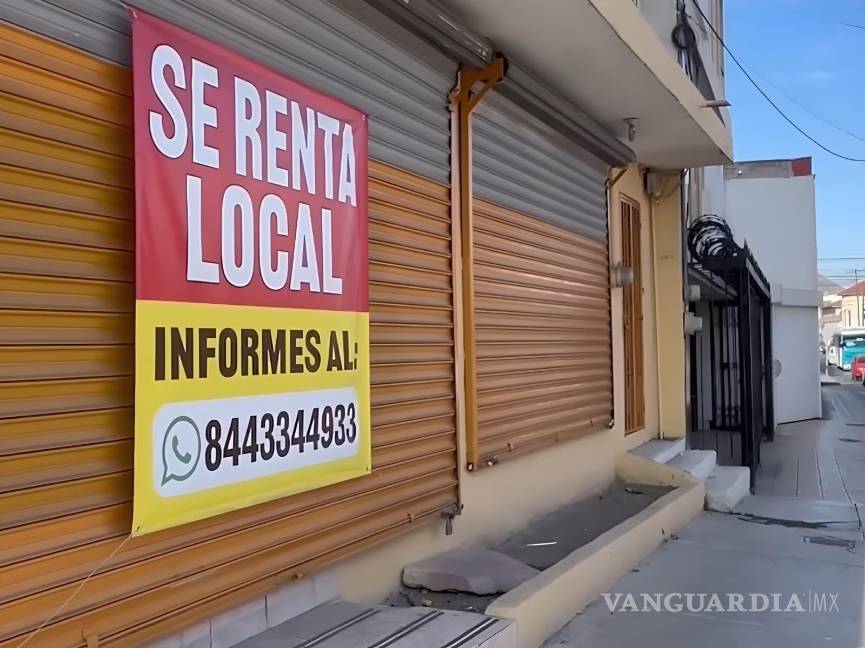 Rentas presionan al comercio del Centro Histórico de Saltillo