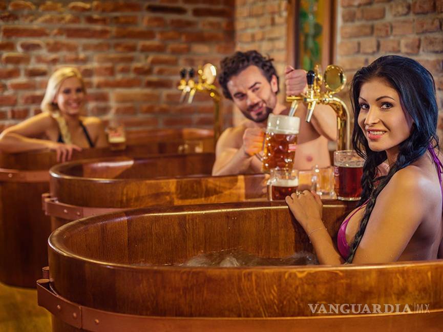 $!Un hotel para bañarse en cerveza en Guanajuato