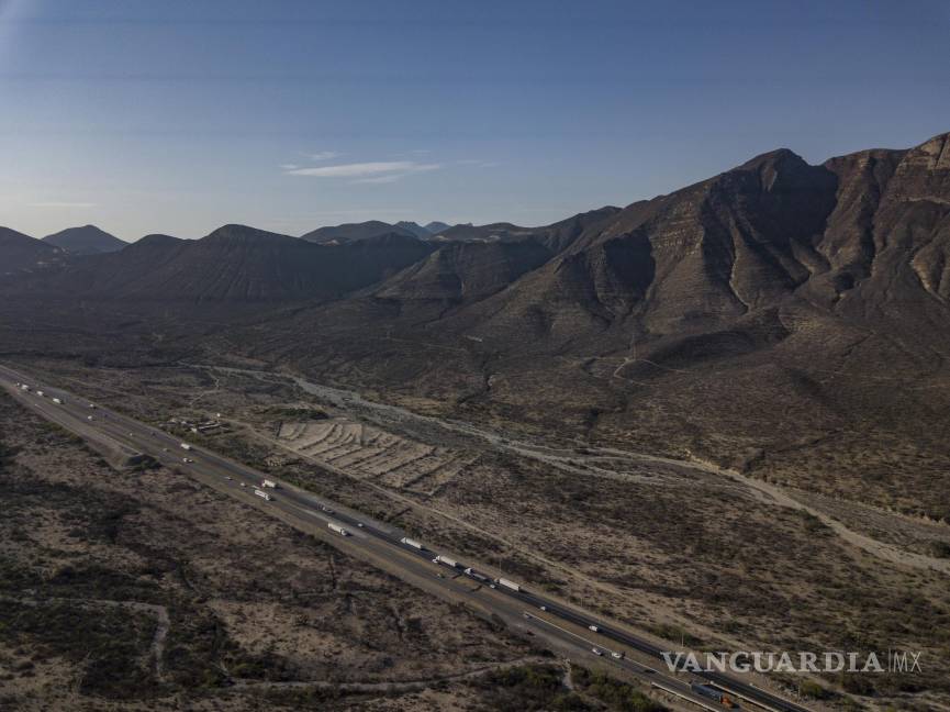 $!Vista actual de la carretera libre Saltillo-Monterrey.