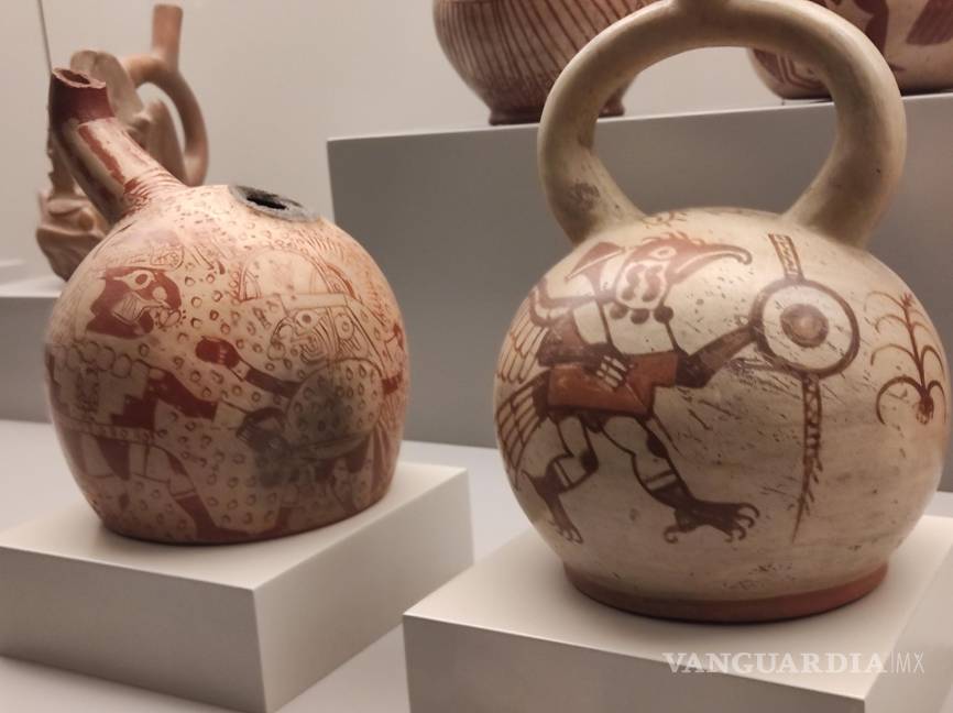 $!Dos vasijas procedentes de un ajuar funerario precolombino. Museo de América de Madrid. EFE/Museo de América de Madrid