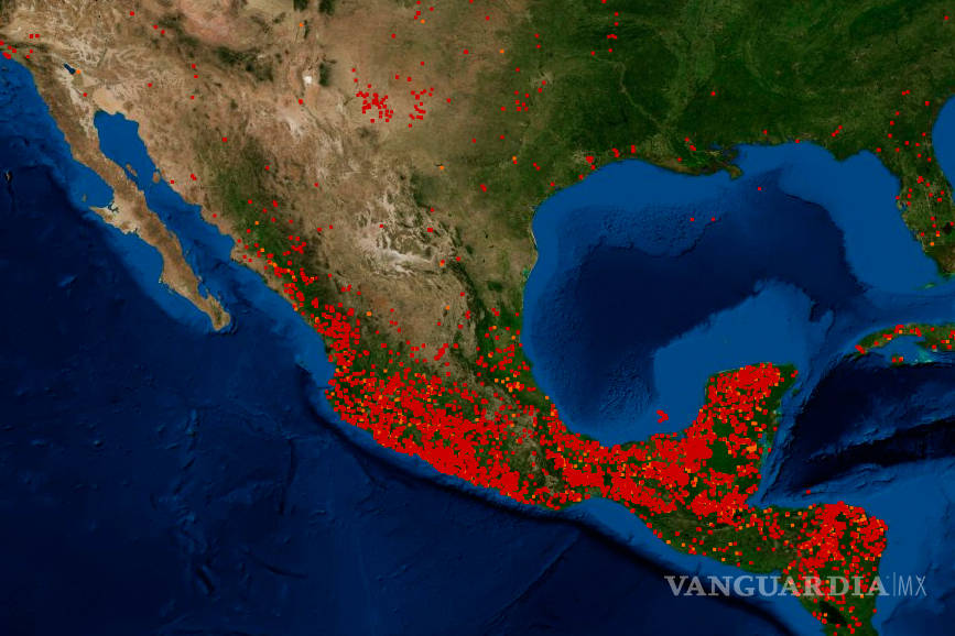 $!Hay 82 incendios forestales en 21 estados; Oaxaca, Guerrero y Jalisco, los más afectados