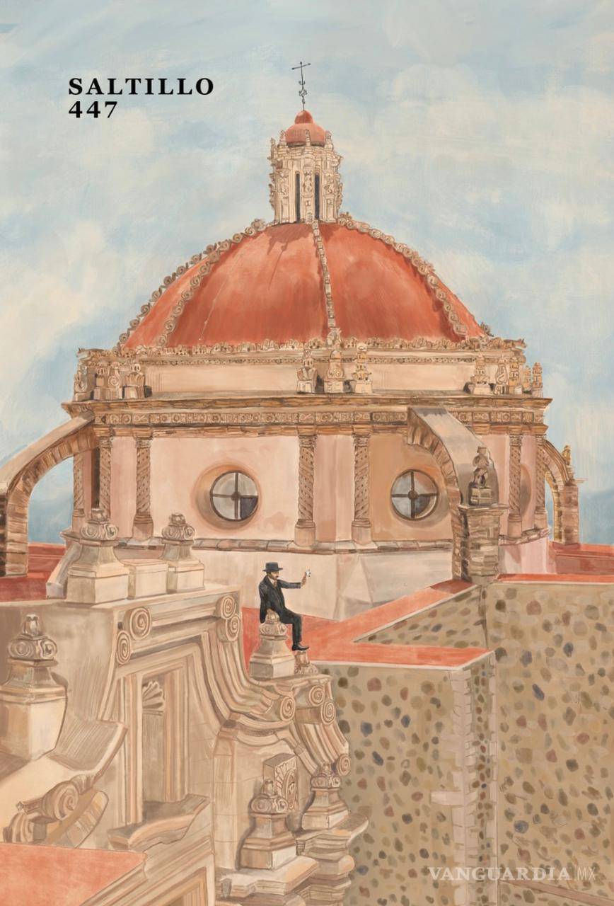 $!Una fotografía legendaria se convierte en la ilustración por el 447 aniversario de Saltillo