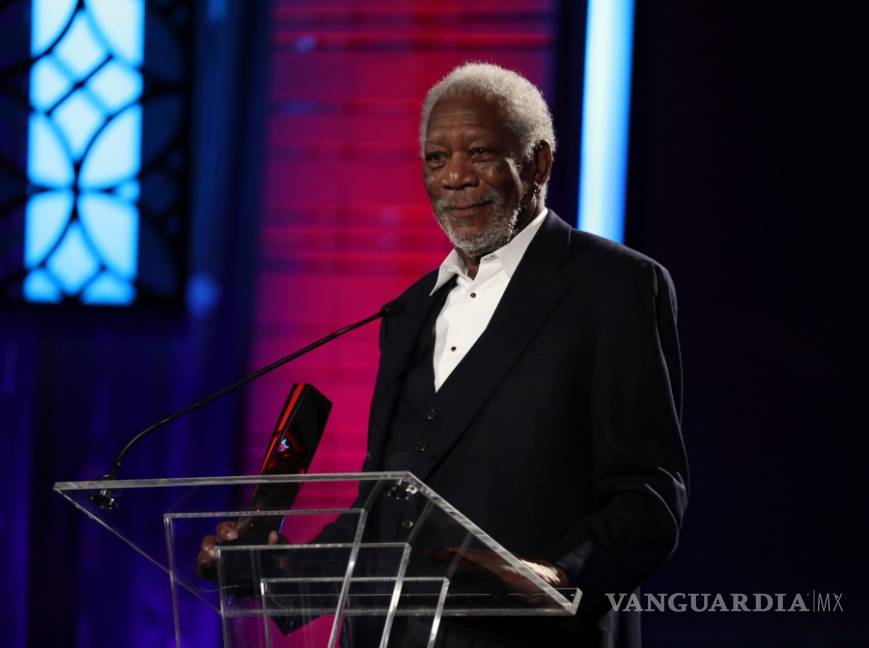 Morgan Freeman recibe premio honorífico en Loa Ángeles