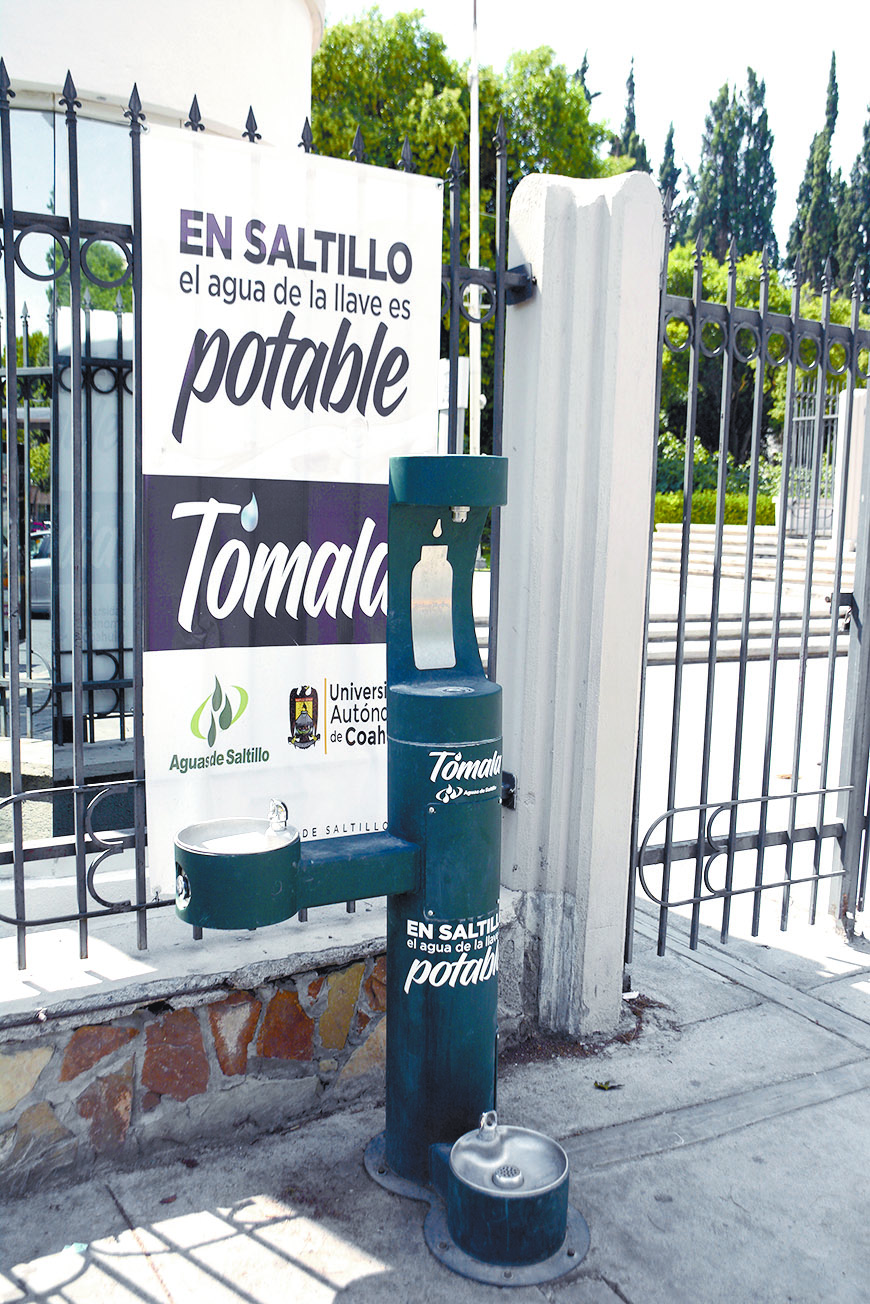 $!Dejan sin bebederos a la Alameda de Saltillo y la Ciudad Deportiva