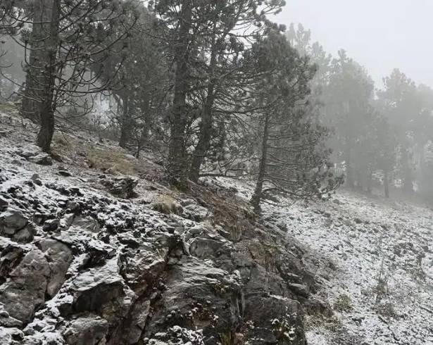 Se mantendrán condiciones para la caída de nieve o aguanieve en las sierras de Sonora, Chihuahua, Sinaloa (norte) y Durango