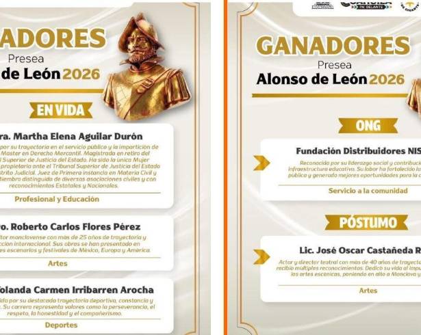 La Presea Alonso de León será entregada durante las actividades por el aniversario de la fundación de Monclova.
