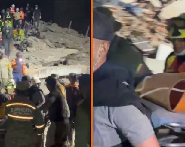 A tres días de los terremotos que sacudieron a Venezuela, elementos del Ejército Mexicano rescataron a un niño de 11 años que estaba bajo los escombros.