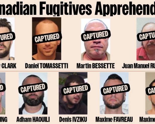 Autoridades de Canadá destacaron la detención de 10 fugitivos en el país que fueron detenidos en México durante los últimos 12 meses.