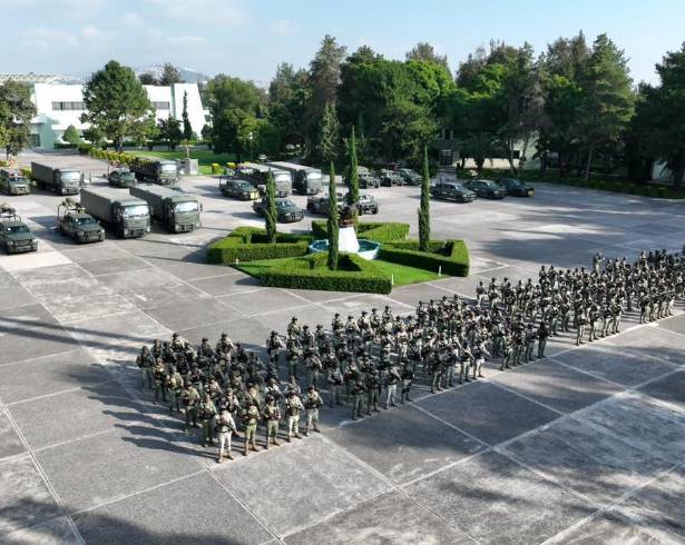 La Sedena señaló que este refuerzo forma parte de la Estrategia Nacional de Seguridad Pública.