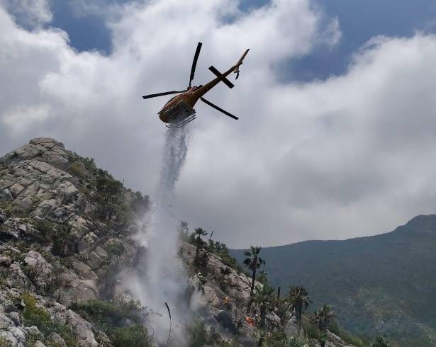 El incendio forestal registrado en el Cerro del Fraile que fue ocasionado por un rayo quedó totalmente liquidado, informó Protección Civil de Nuevo León.