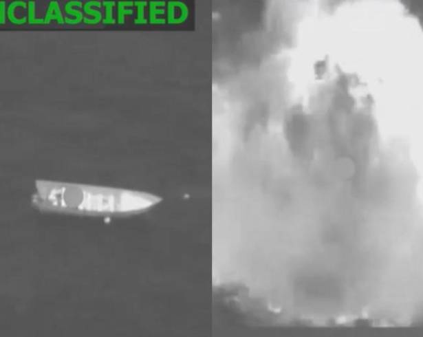 Comando Sur destruye narcolancha en el Pacífico